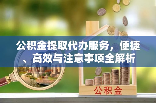 二七公积金提取代办服务，便捷、高效与注意事项全解析